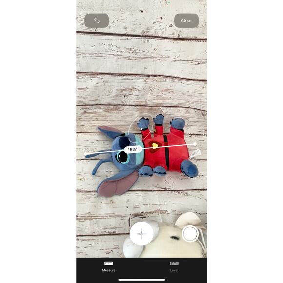 DISNEY Vintage Stitch In Supersuit Plush 16” - Picture 5 of 5